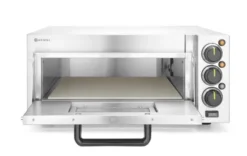 Four à pizza compact - Argent - 230V/2000W - 580x560x(H)275 mm - Hendi