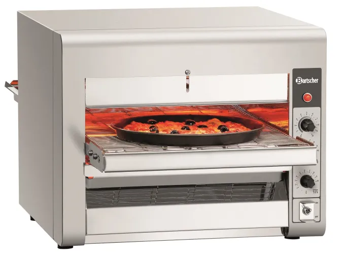 Four à Pizza à Convoyeur en Inox - 3,5 kW - Bartscher