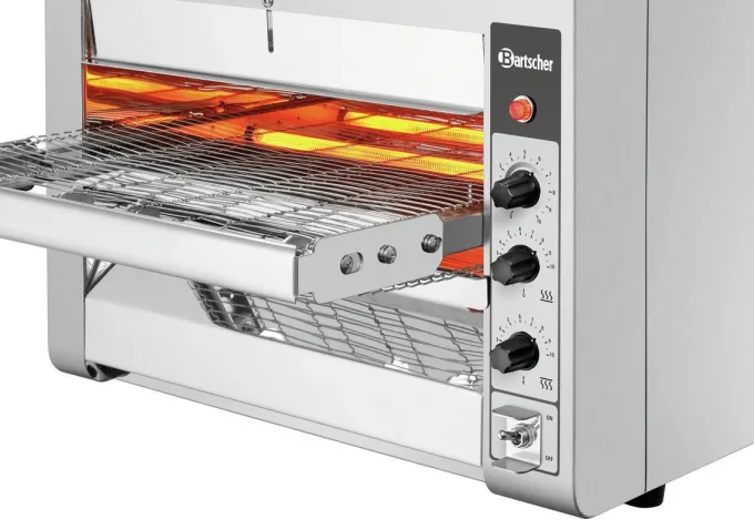 Four à Pizza à Convoyeur en Inox - 3,5 kW - Bartscher