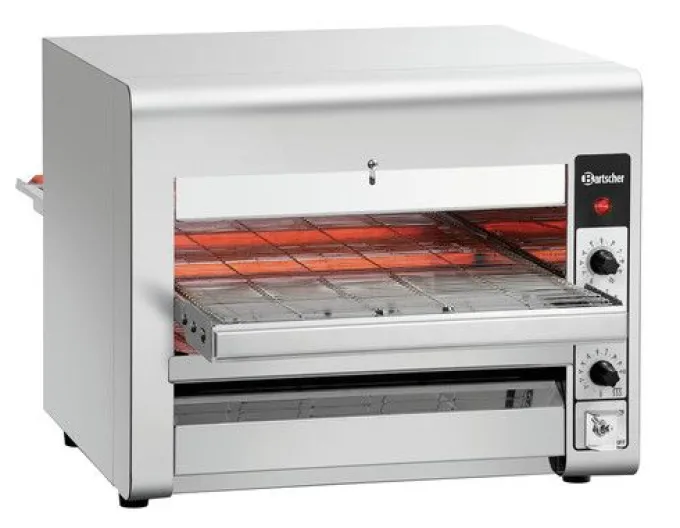 Four à Pizza à Convoyeur en Inox - 3,5 kW - Bartscher