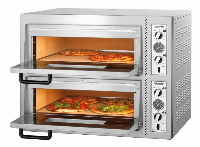 Four à Pizza Double Electrique 8 Pizzas - 10,0 kW - Bartscher