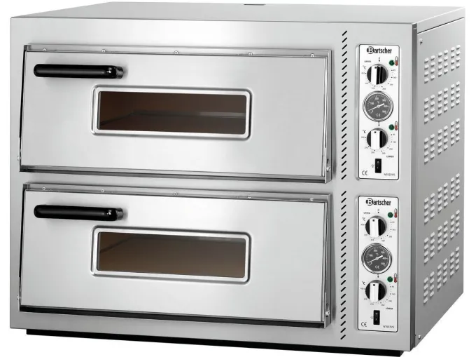 Four à Pizza Double Electrique 8 Pizzas - 10,0 kW - Bartscher