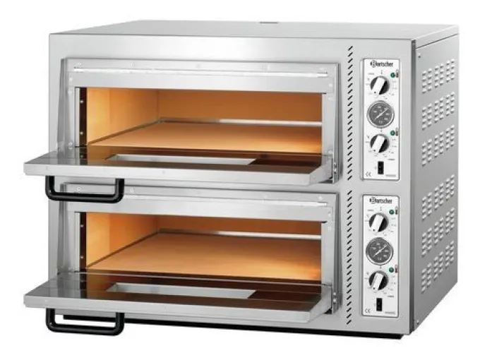 Four à Pizza Double Electrique 8 Pizzas - 10,0 kW - Bartscher