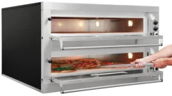 Four à Pizza Double Electrique Professionnel - 2 x 9 Pizzas - 24,0 kW - Bartscher