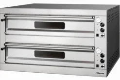 Four à Pizza Double Electrique Professionnel - 2 x 9 Pizzas - 24,0 kW - Bartscher