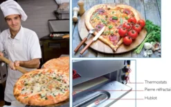 Four à pizza double électrique professionnel - P50-II - Sofraca