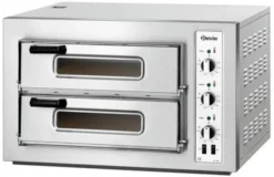 Four à Pizza Double Électrique 4 Pizzas Pro - NT 502 6,0 kW - Bartscher