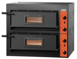 Four à pizza double électrique - 4 + 4 pizzas pro - 8,4 kW - Bartscher