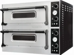 Four à Pizza Electrique Double 8 Pizzas de Ø 32 cm - Combisteel