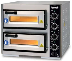 Four à Pizza Electrique Eclairé 2 Pizzas Ø 39 cm - Combisteel