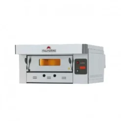 Four à Pizza Gaz - Finition Inox - 1 Chambre - 4 pizzas - ITALFORNI