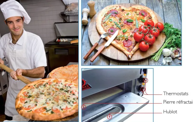 Four à pizza électrique - P50-I - 1 chambre - Sofraca