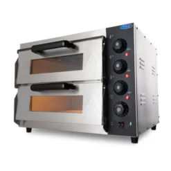 Four à Pizza - pour 2 Pizzas Ø40 cm - Double Étage - Maxima