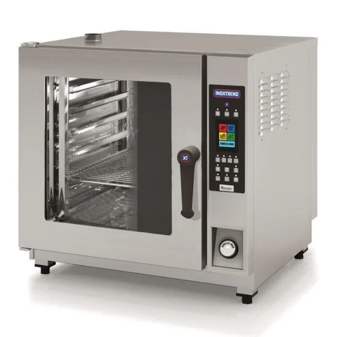 Four professionnel combiné Electrique xt Compact - Mixte à Injection Directe - 8,3 kW - Inoxtrend