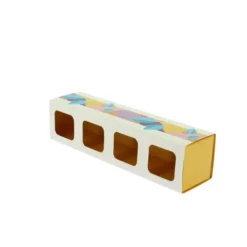 Fourreau carton 4 terrines Pictolia - Lot de 60 - Créapak