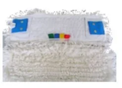 Frange coton boucle 40cm 2 poches languette - Colis de 100 - Marchand Brosserie