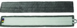 Frange Micro Velcro Grise 80cm Balayage - Guialto