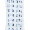 Frange Micro Velcro Velours Grattants 45Cm - Guialto