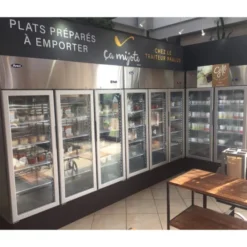 Frigo Professionnel Vitré 2 Portes - 900 Litres - Atosa