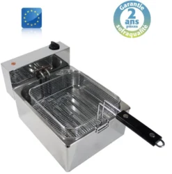 Friteuse à Beignets Électrique - 4L - Inox - Sofraca
