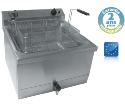 Friteuse à beignets électrique - Inox - 18L - Sofraca