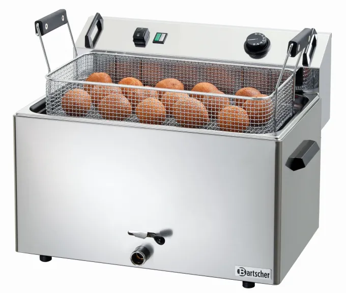 Friteuse à Beignets Professionnelle - Électrique - 16L - Bartscher