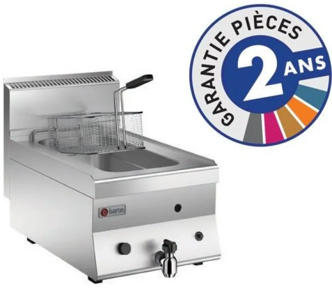 Friteuse à gaz - 8 litres - Gamme 650 - Baron