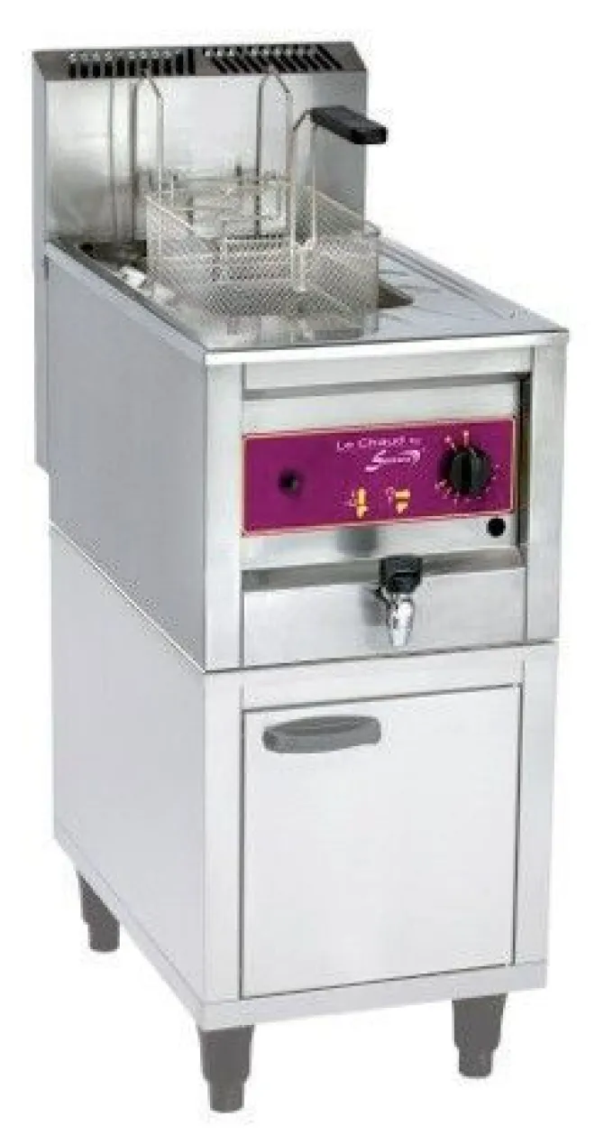 Friteuse gaz modulaire à poser - 10 Litres - 7 kW - Sofraca