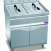 Friteuse Gaz Professionnelle sur Coffre - 2 x 20 Litres - 33 kW - Furnotel