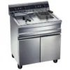 Friteuse gaz sur coffre - 2 bacs 14 litres chacun - Furnotel