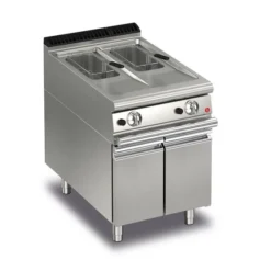 Friteuse à Gaz sur meuble - 2 x 10 L - P700 - 19 kW - Baron