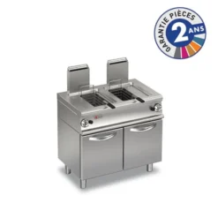 Friteuse à Gaz sur Meuble - 2 x 10 L - 2 x 9,5 kW - Baron