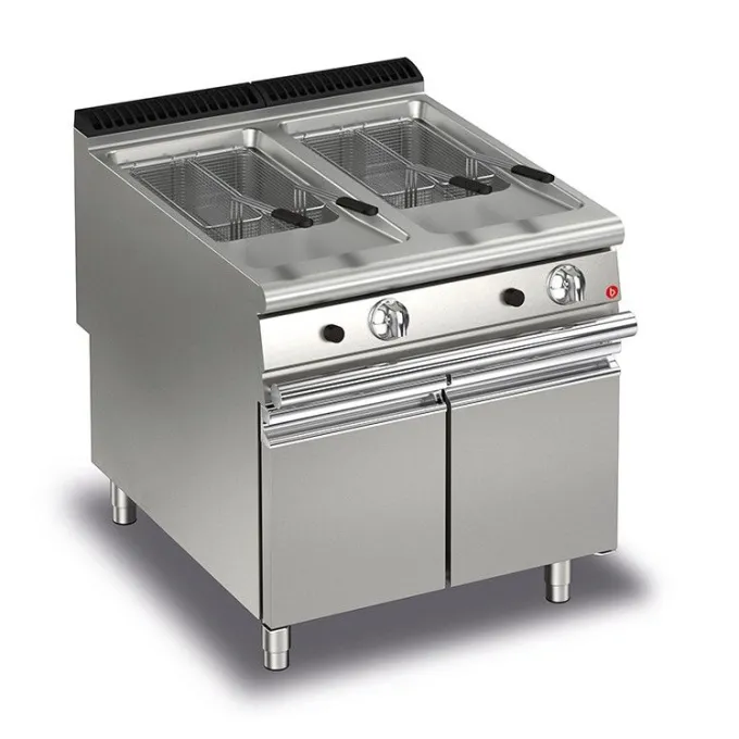 Friteuse à Gaz - 2 x 15L - 2 x 13 kW - Baron