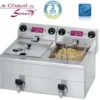 Friteuse électrique de table - 2 x 10 Litres - Sofraca