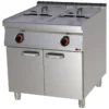 Friteuse électrique double 0,8 kW/l, 17+17 l avec soubassement 400 V FE 90/80-17 E - Redfox