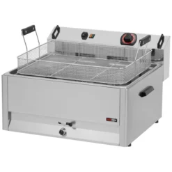 Friteuse électrique 0,5 kW/l, 30 l TOP avec robinet de vidange 400 V FE 60 T - Redfox
