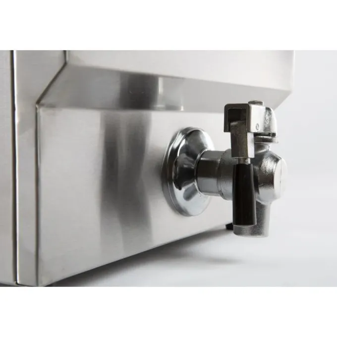 Friteuse électrique professionnelle - 8 litres avec robinet de vidange - Combisteel