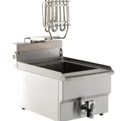 Friteuse électrique professionnelle - 8 litres avec robinet de vidange - Combisteel