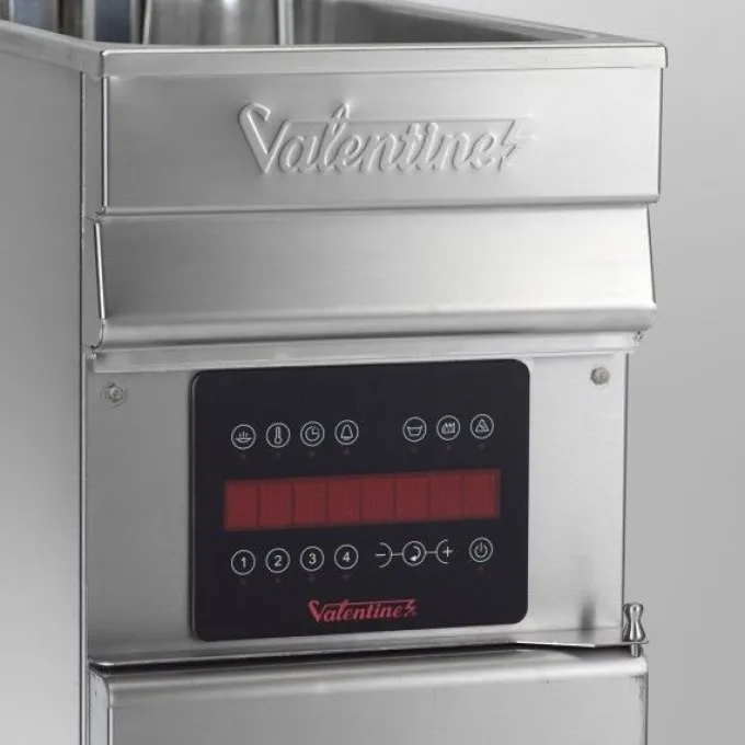 Friteuse électrique sur coffre - 2x 7-8 litres - Valentine - EVOC2200T