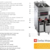 Friteuse électrique sur coffre - 2x 9-10 litres - Valentine - EVOC2525