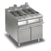 Friteuse électrique sur meuble - 2 x 15 L - P 700 - 2 x 13 kW - Baron