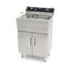 Friteuse - 30 L - 1 Panier - avec Robinet de Vidange et Support - Maxima