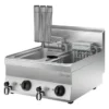Friteuse Professionnelle 2 Cuves de 10 Litres - 650 - L600 - 18kW - Bartscher