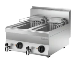 Friteuse Professionnelle 2 Cuves de 10 Litres - 650 - L600 - 18kW - Bartscher