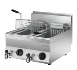 Friteuse Professionnelle 2 Cuves de 10 Litres - 650 - L600 - 18kW - Bartscher