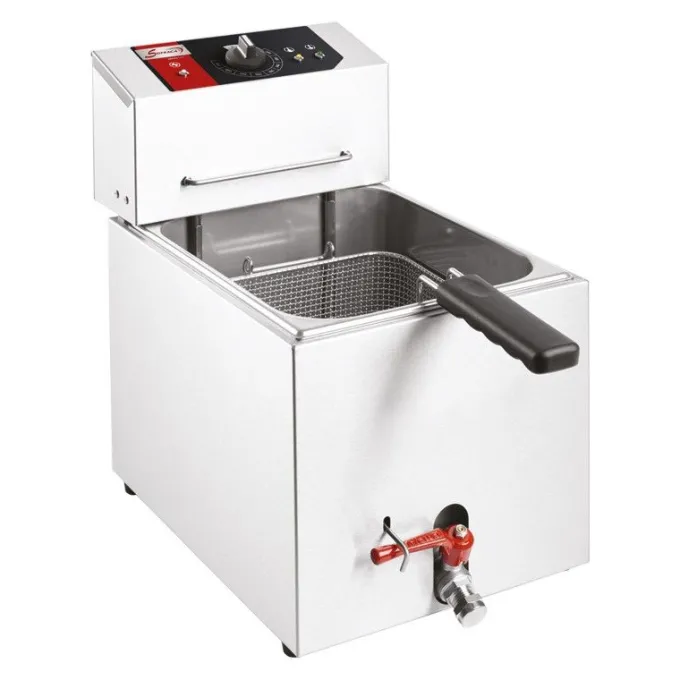 Friteuse professionnelle de Table Electrique - 1 Cuve - Alimentation 400V - Sofraca