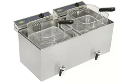 Friteuse Professionnelle Double cuve 12 litres Roller Grill
