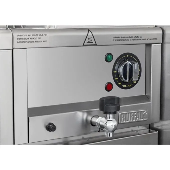 Friteuse Professionnelle Electrique à Poser Série 600 - 8 Litres - Buffalo