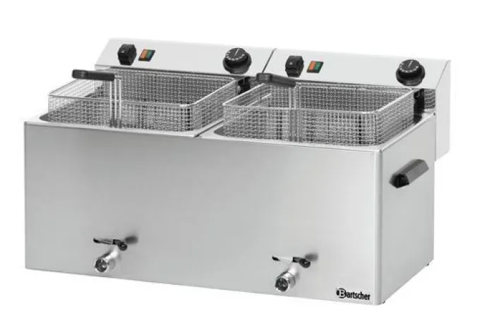 Friteuse professionnelle II - 2 x 10 Litres - Bartscher