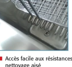 Friteuse professionnelle électrique à poser - Super puissante - 2 x 9 Litres - Sofraca